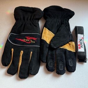 DRAGON FIRE ALPHA X2 NFPA STRUCTURAL FIRE GLOVES L